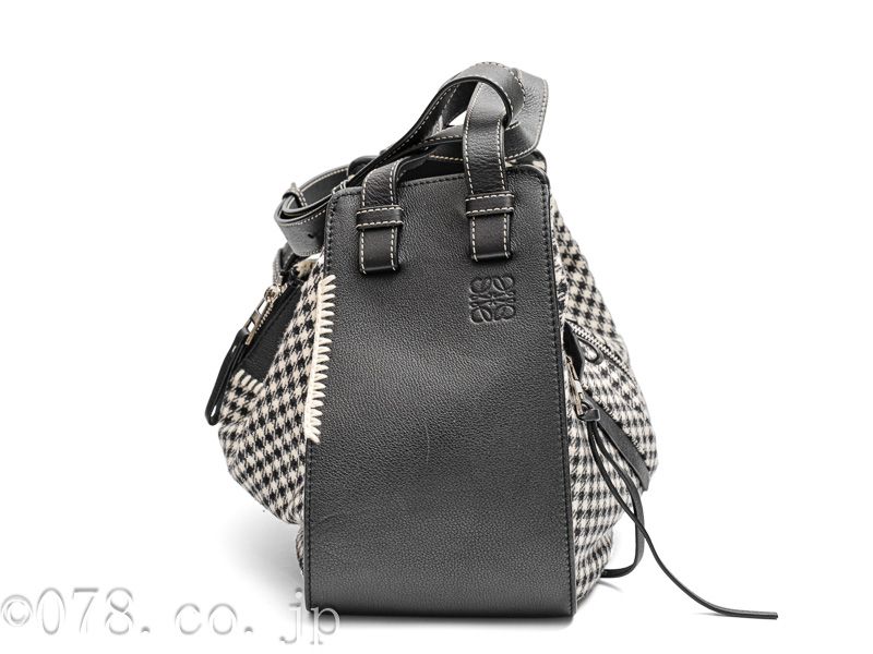 LOEWE ロエベ ハンモック スモール ツイード チェック